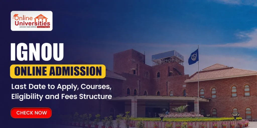 IGNOU ONLINE Admission