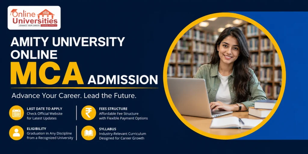 Amity University Online MCA Admission