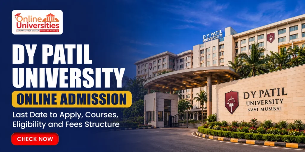DY Patil University Online Admission