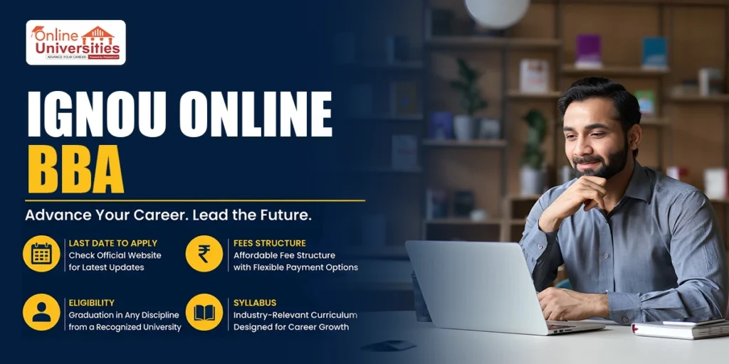 IGNOU Online BBA Admission