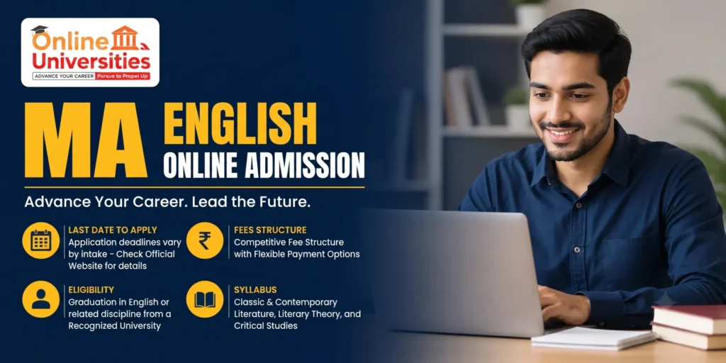 MA English Online Admission