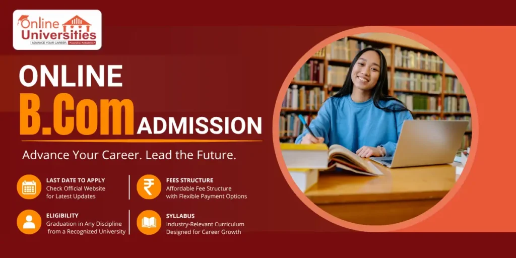 Online B.Com Admission