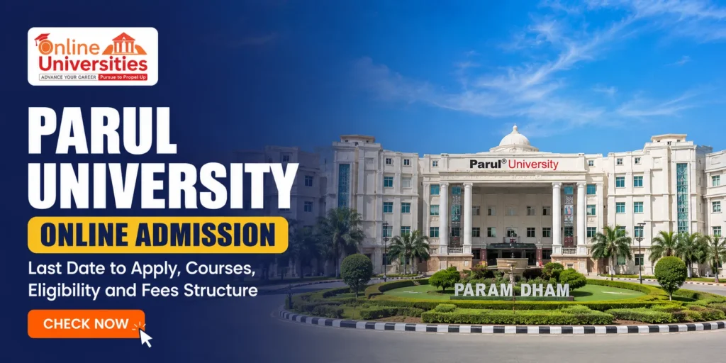 Parul university online Admission 2026