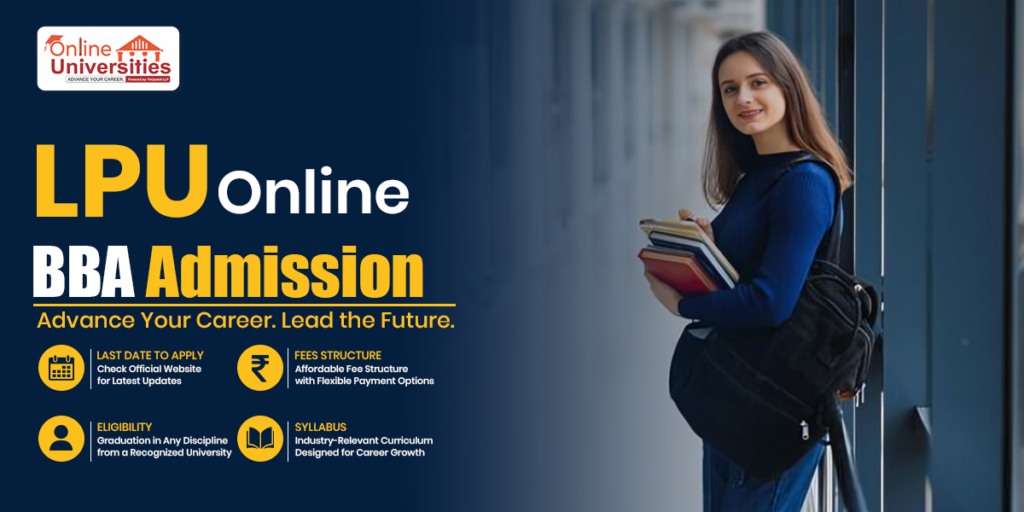 LPU Online BBA Admission