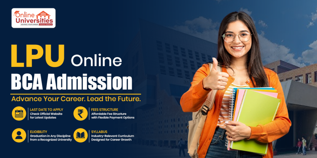 LPU Online BCA Admission
