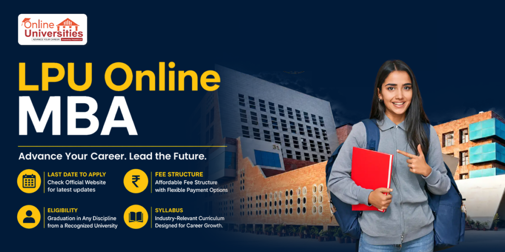 LPU Online MBA Admission