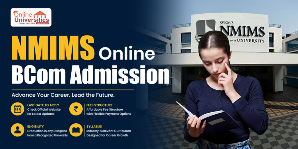NMIMS Online BCom Admission