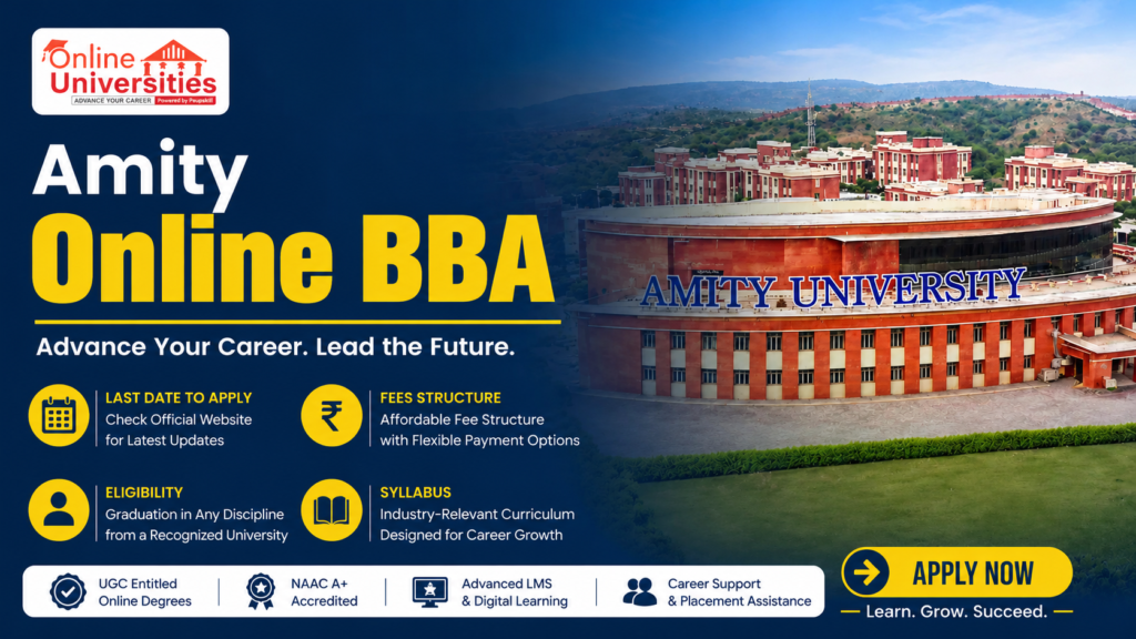 Amity Online BBA