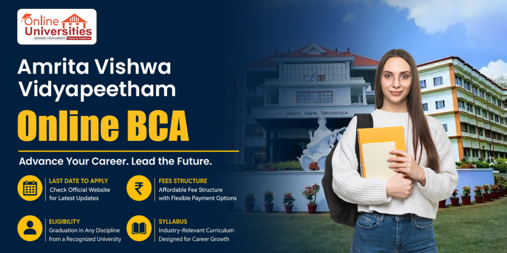 Amrita Vishwa Vidyapeetham Online BCA
