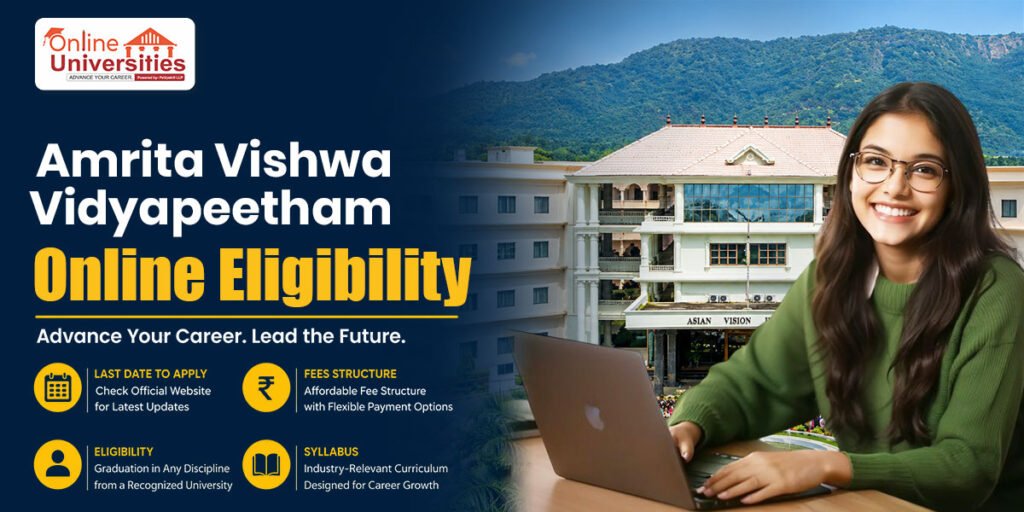 Amrita Vishwa Vidyapeetham Online Eligibility