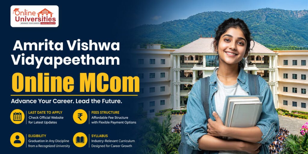 Amrita Vishwa Vidyapeetham Online MCom