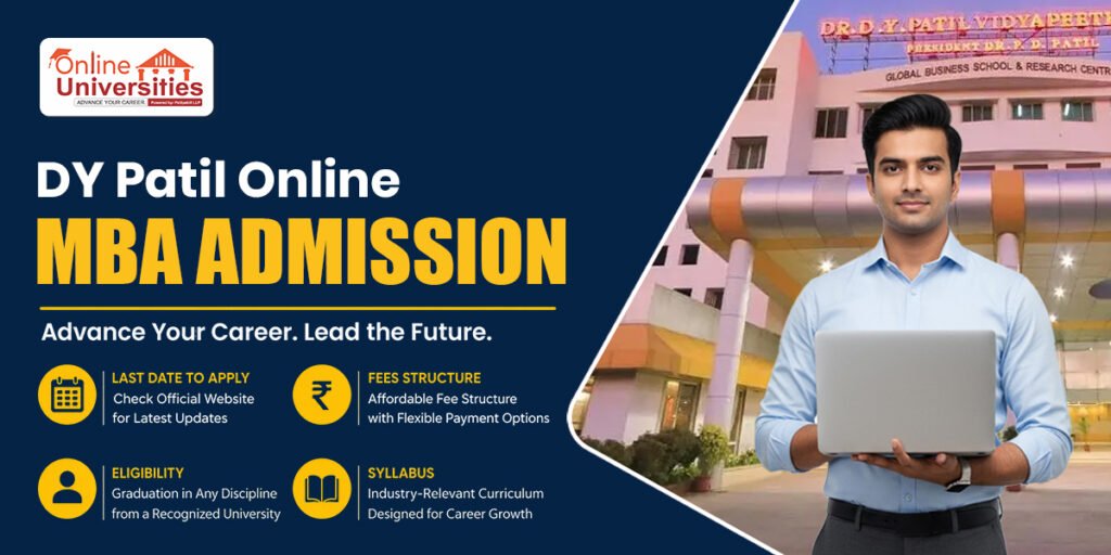 DY Patil University online MBA Admission