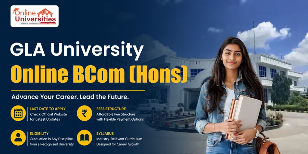 GLA University Online BCom (Hons)