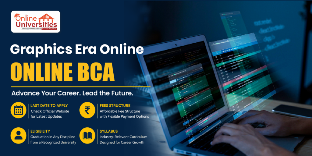 Graphic Era University Online BCA Admission
