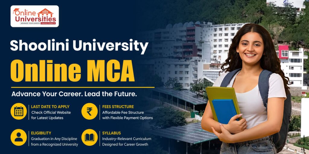Shoolini University Online MCA