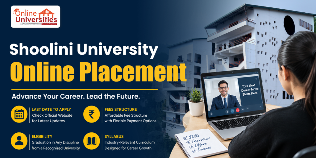 Shoolini University Online Placement