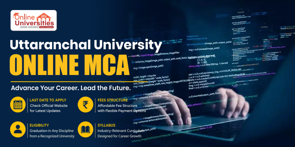 Uttaranchal University Online MCA Admission