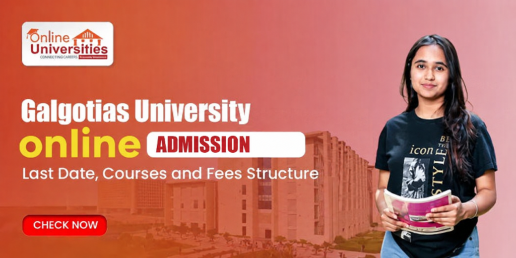 Galgotias University Online Admission