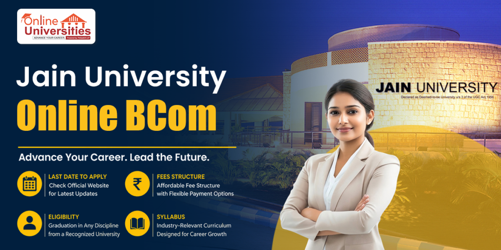 Jain University Online BCom